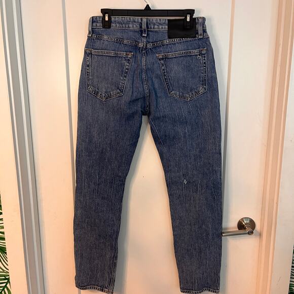 Rag & Bone Rosa Mid-Rise Boyfriend Jeans in North Star Size 26 - Picture 4 of 13